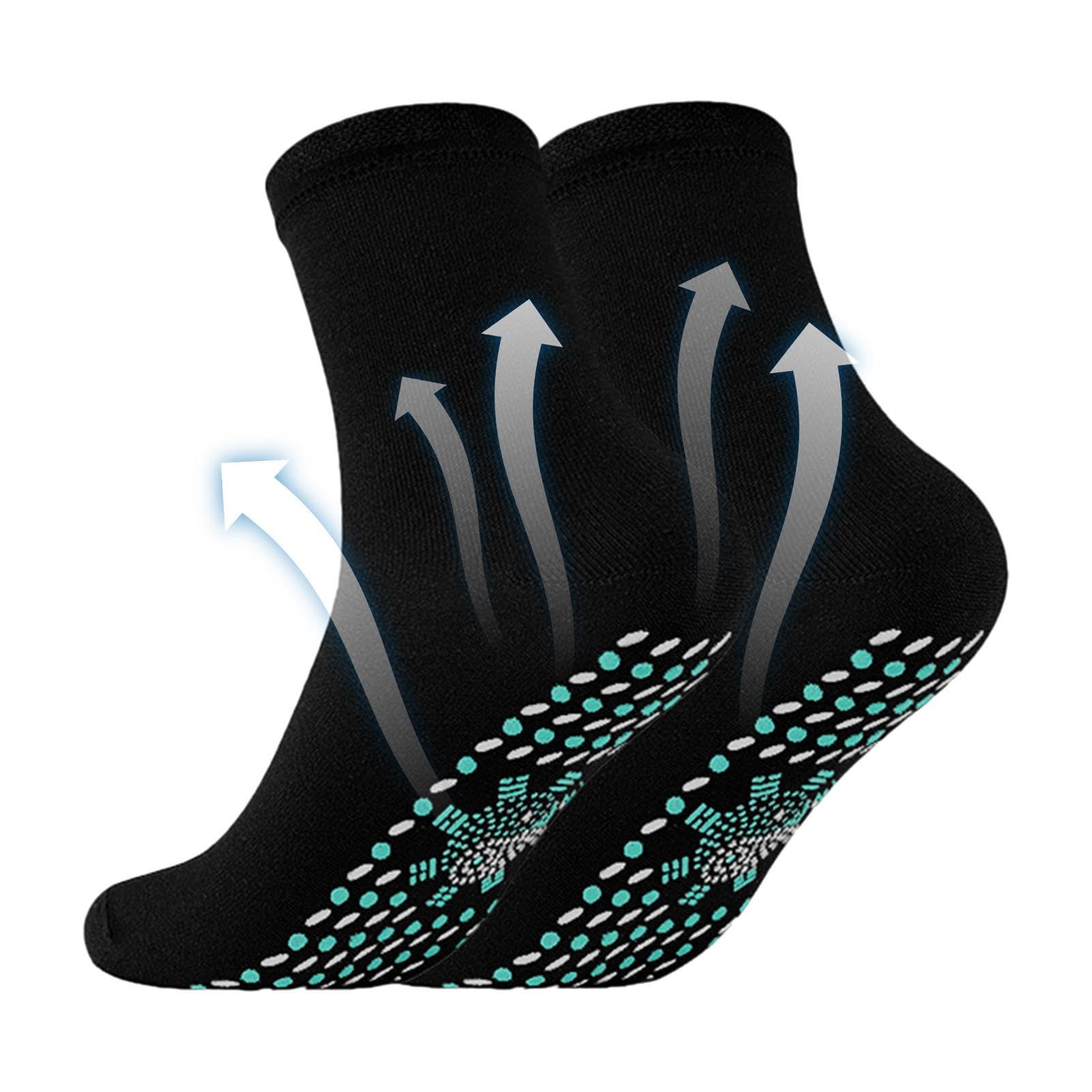 Teksome Slimming Health Sock | -Heating Thermal Socks - Warm Socks, Toe Warmers, Winter Gear for Thick Socks, Cold Weather Socks for Outdoor Women and Men, Hiking