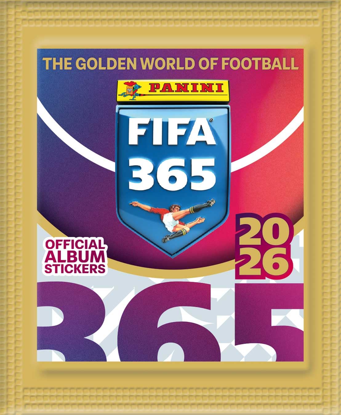 Panini FIFA 365 2026 naklejki blister, 8 sztuk