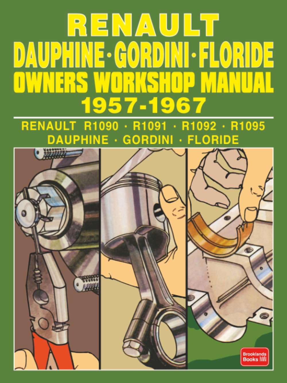 RENAULT DAUPHINE • GORDINI • FLORIDE OWNERS WORKSHOP MANUAL 1957-1967