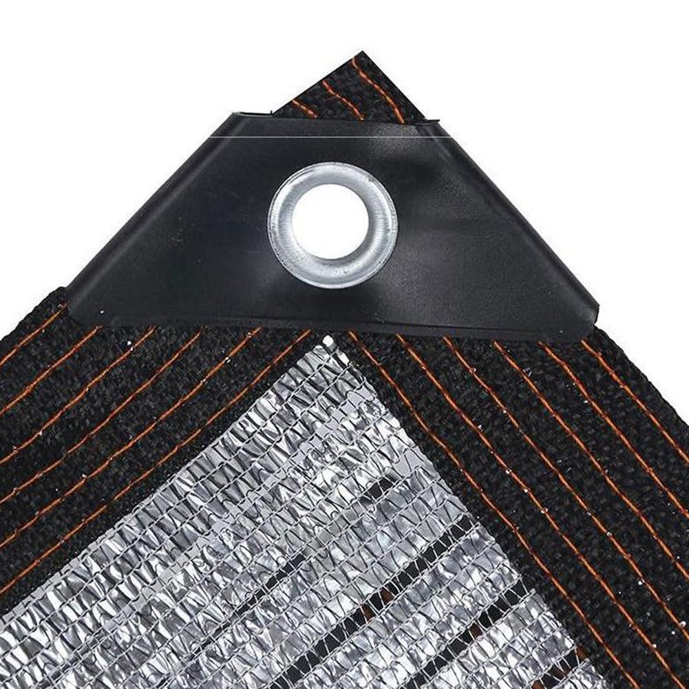 Tela de aluminio 99% reflectante de protección UV, malla de refrigeración para invernadero, jardín y gallinero