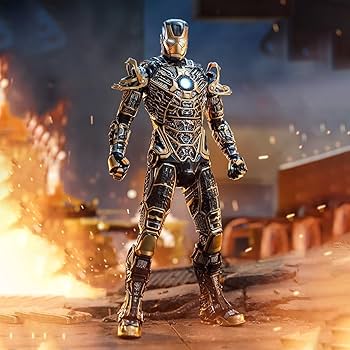Amazon.com: ZD Toys 1/10 Scale Iron Hero MK41 Bones