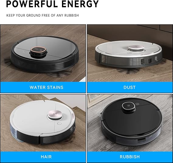 6800mAh Vacuum Cleaner Battery Replacement for Ecovacs Deebot T8 T8+ T9 T9+ T20 Deebot Ozmo 950 T10 T9 T10 Plus DX65 DX93 DX96 DX9G X1 Omni X1 Turbo X1 Plus DBX11-11/21 DLX11-21/61 T8 Aivi T9 Max AIVI