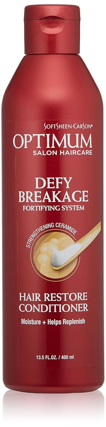 SoftSheen-Carson Optimum Salon Haircare Defy Breakage Fortifying Sys Hair Restore Conditioner, 13.5 floz