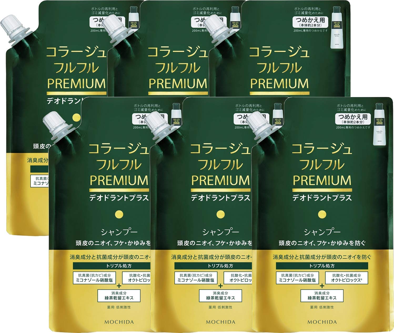 Amazon | 【6個セット】コラージュフルフルプレミアムシャンプー