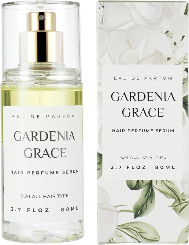 benatu Hair Perfume Mist for Women, Alcohol Free Long Lasting Fragrance Spray for Hydrating Shine, 2-in-1 Argan Oil Scented Hair Serum with Keratin & Elastin (Gardenia) 2.7 fl oz