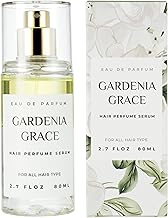 Hair Perfume for Women, Summer Lightweight Long Lasting Fragrance Mist - 3:7 Hydrating Serum Alcohol Free Formula, Argan Oil Scented Hair Spray with Keratin & Elastin (Gardenia Grace) 2.7 fl oz