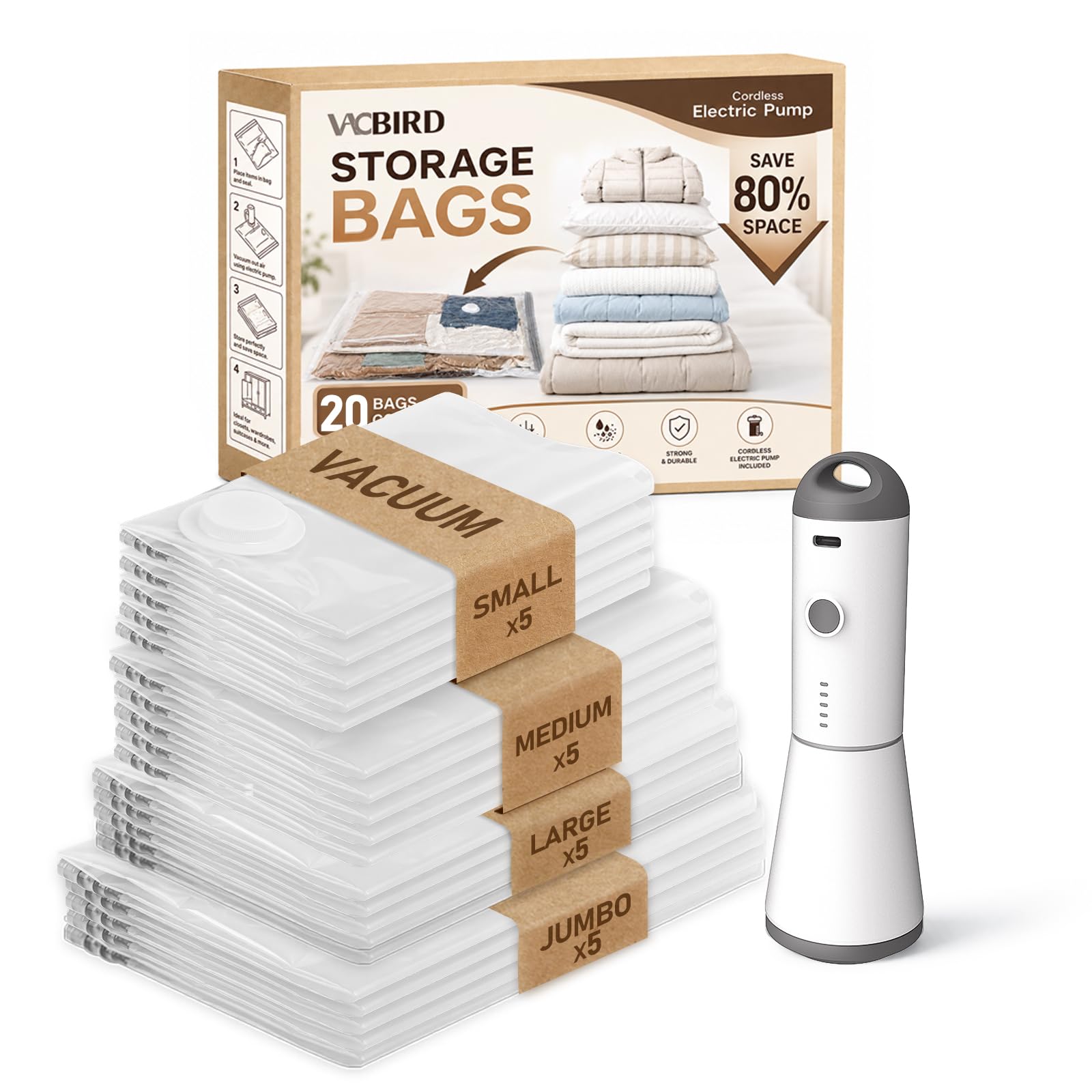 Vacbird Vacuum Seal Bags