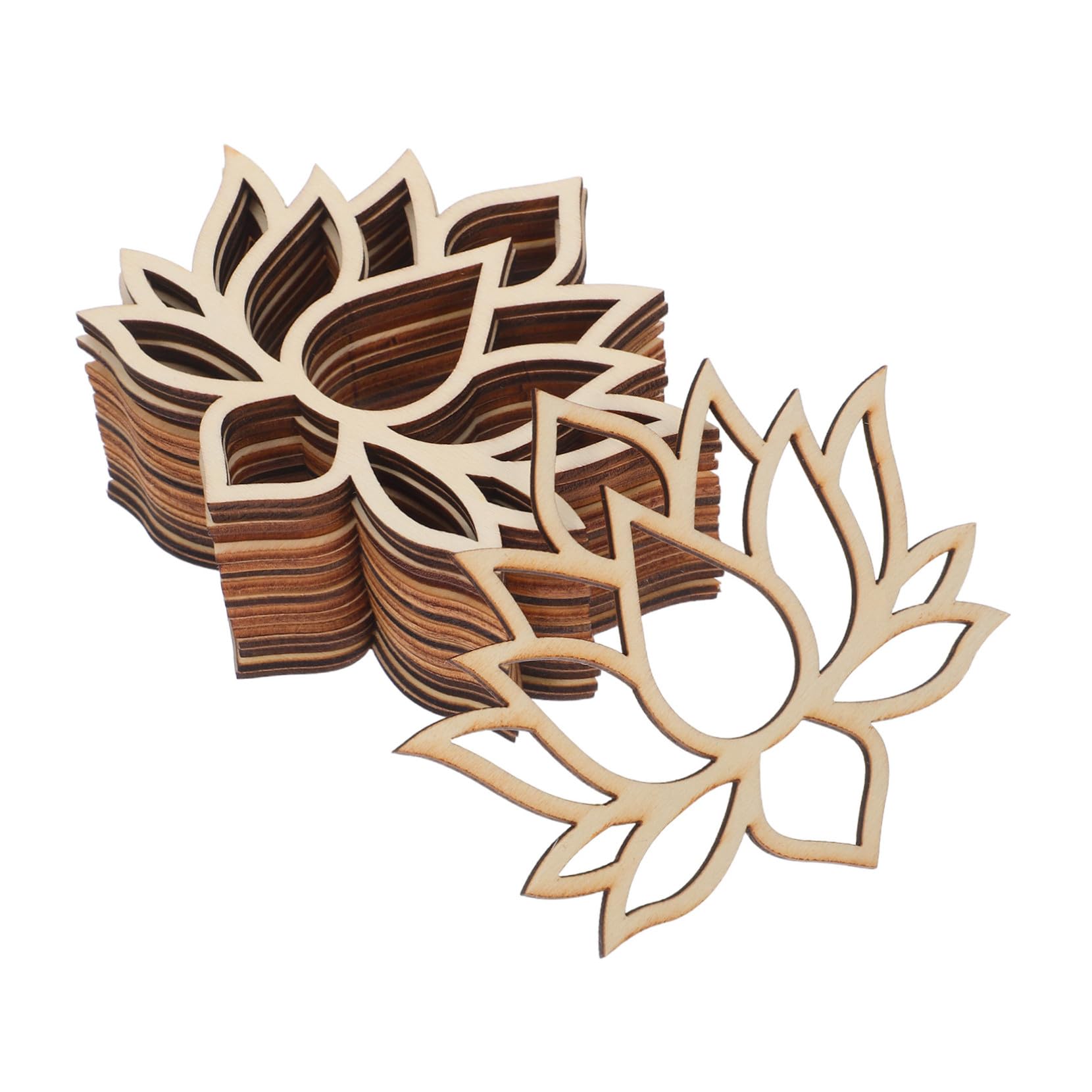 Anneaux macramé lotus et lune : kit de 90 pièces pour suspensions DIY