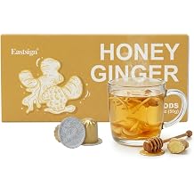 Eastsign Ginger Honey Tea Pods for Original Line Machines, 10 Count
