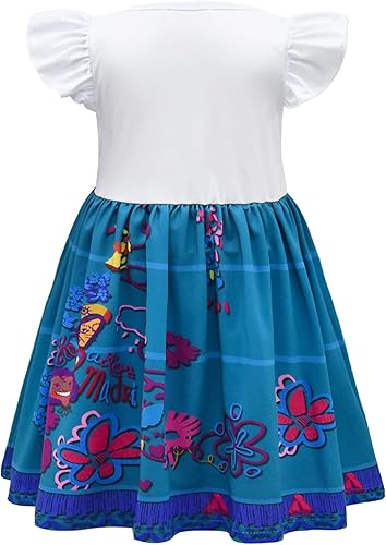 Miniatura 3 de Choadam Mirabel - Vestido de princesa para niñas y niños pequeños, vestido Isabella 2t 4t 6t