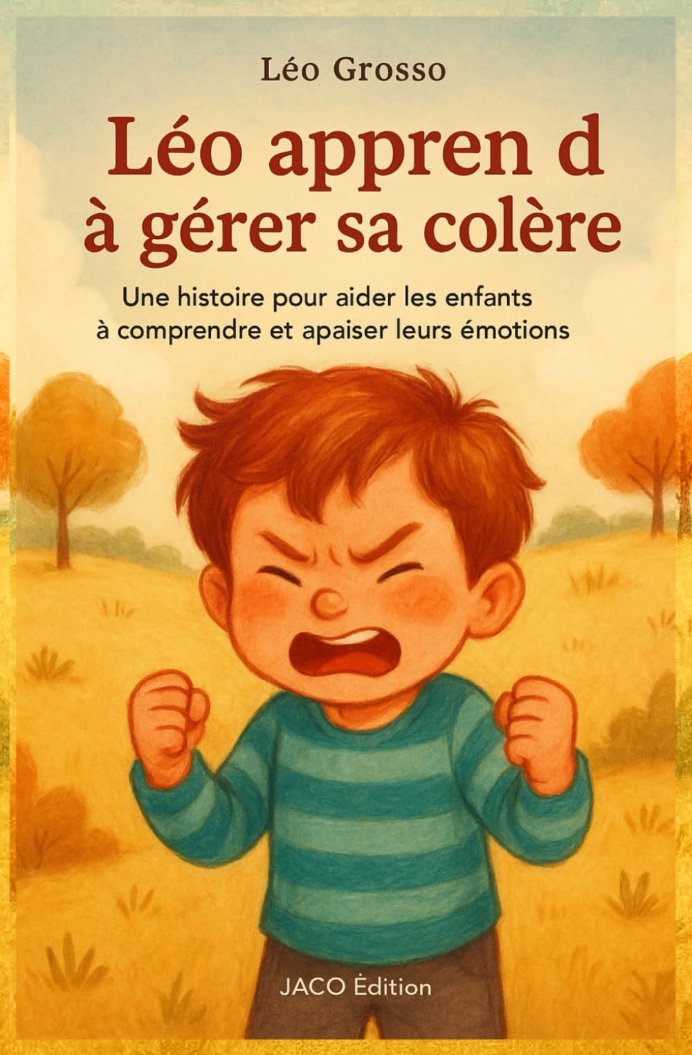 Léo apprend à gérer sa colère: Une histoire pour aider les enfants à comprendre et apaiser leurs émotions (JACO EDITION)