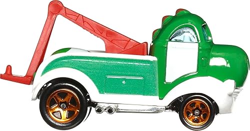 Hot Wheels Super Mario Carros de Personajes Yoshi Vehículo 37