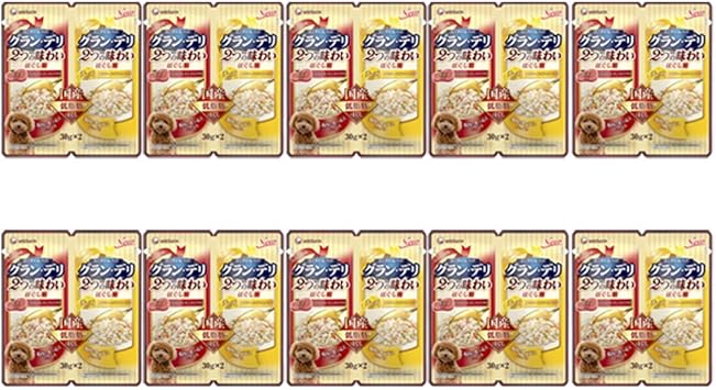Amazon ユニ チャーム グランデリ2つの味わいパウチ ほぐし成犬用ビーフ チーズ30g 2 10セット ユニ チャーム ウェット 通販