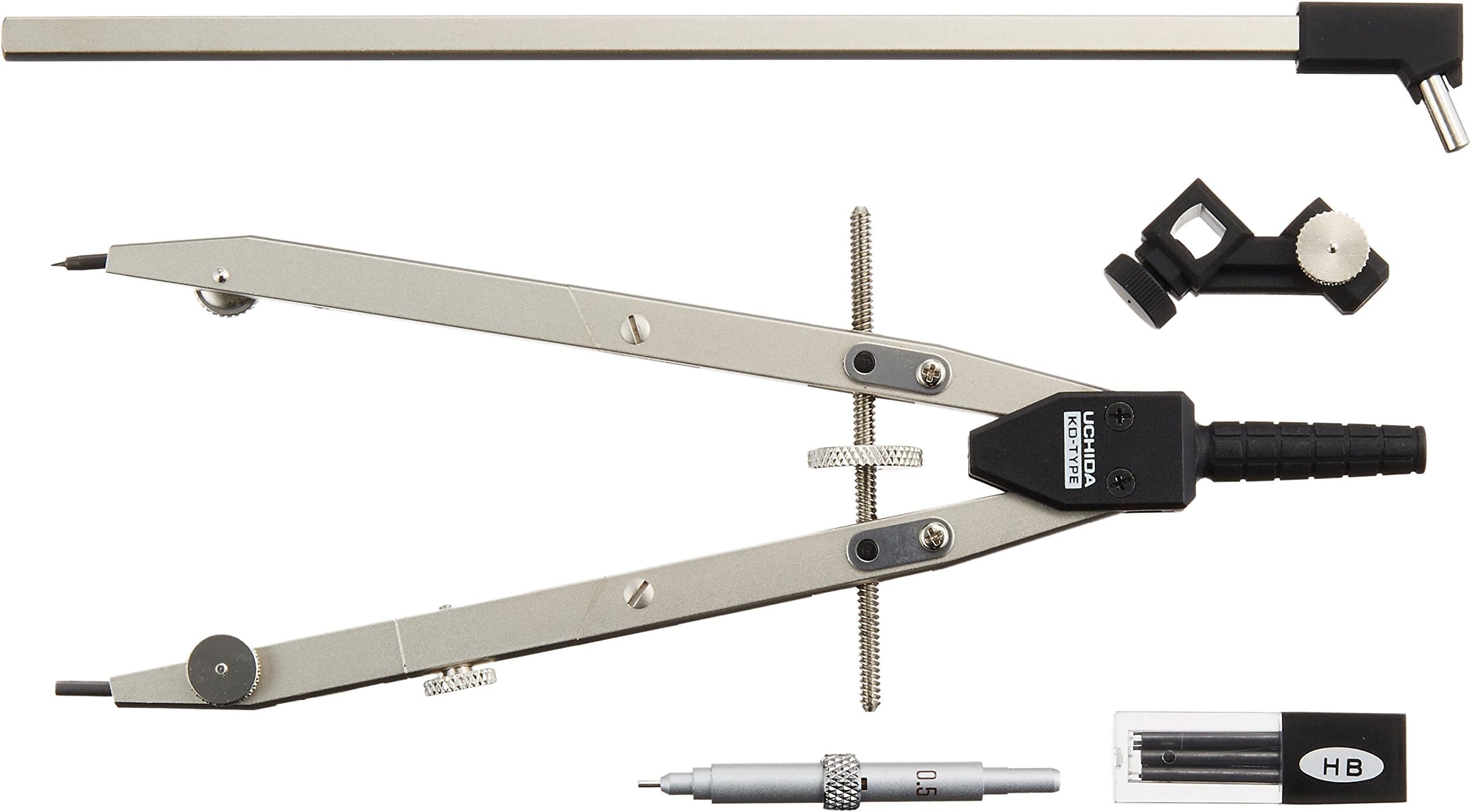 Compass three sets of N 1-730-7410 replacement Uchida KD type drawing instrument QB ear (japan import)