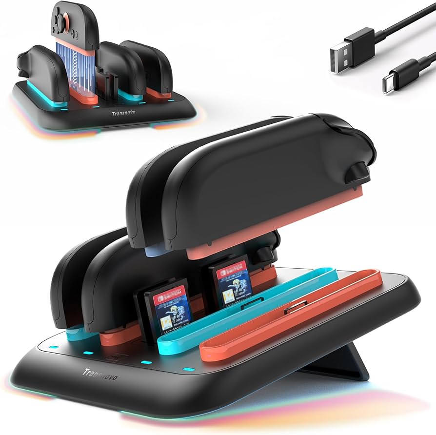 Amazon.co.jp: 【2025新登場】TRANSNOVO Switch 2 ジョイコン用 充電 Amazon.co.jp: 【2025新登場】TRANSNOVO Switch 2 ジョイコン用 充電