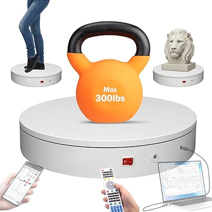 Amazon.com: Programmable Motorized Electric Turntable Command ...