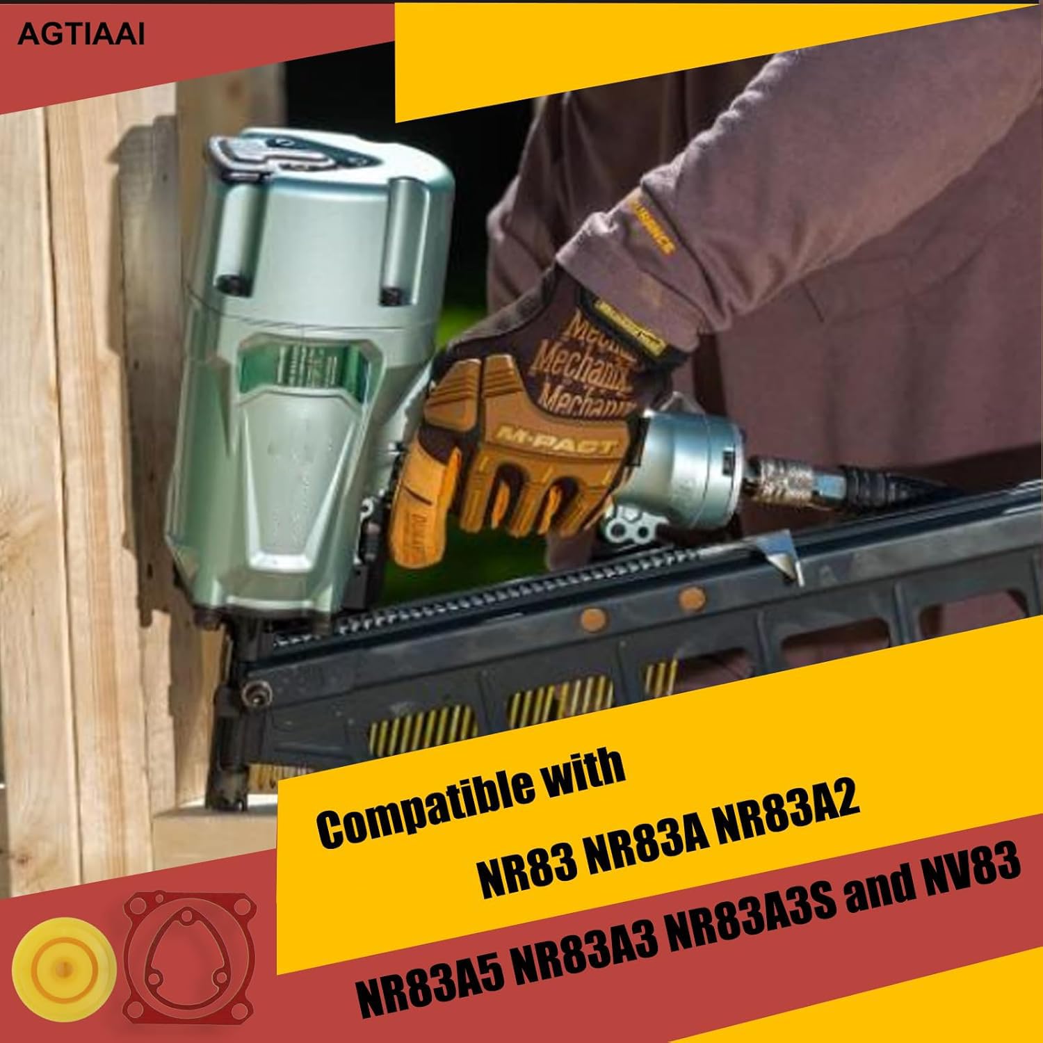 Air Nailer Rebuild Kit - NR83A Parts -4