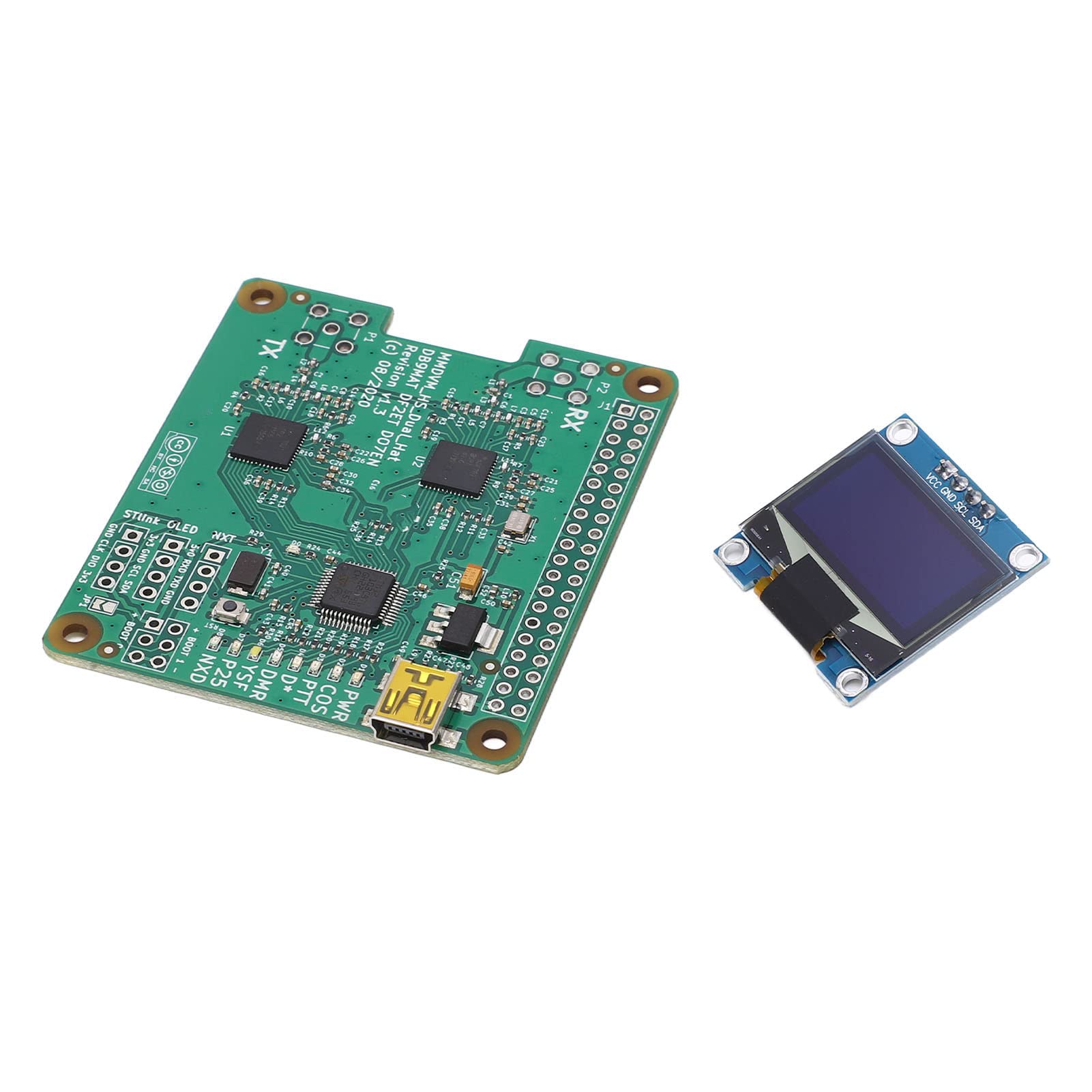Duplex Hotspot Module MMDVM Temperatuur Gecompenseerde Crystal Duplex Hotspot Module voor Mini Relay MMDVM Ondersteuning UHF VHF 800M 400M 100M 800M