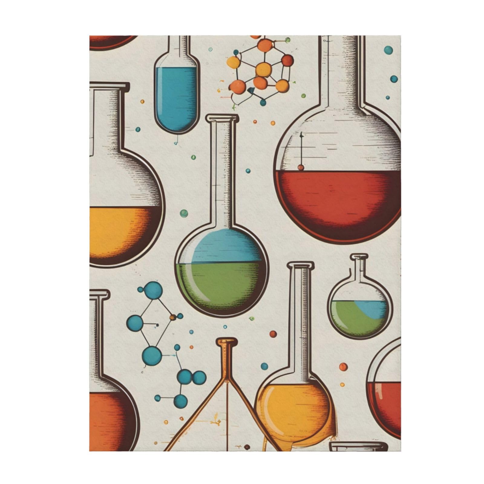 Couverture chimie super douce et chaude plaid léger durable pour lit