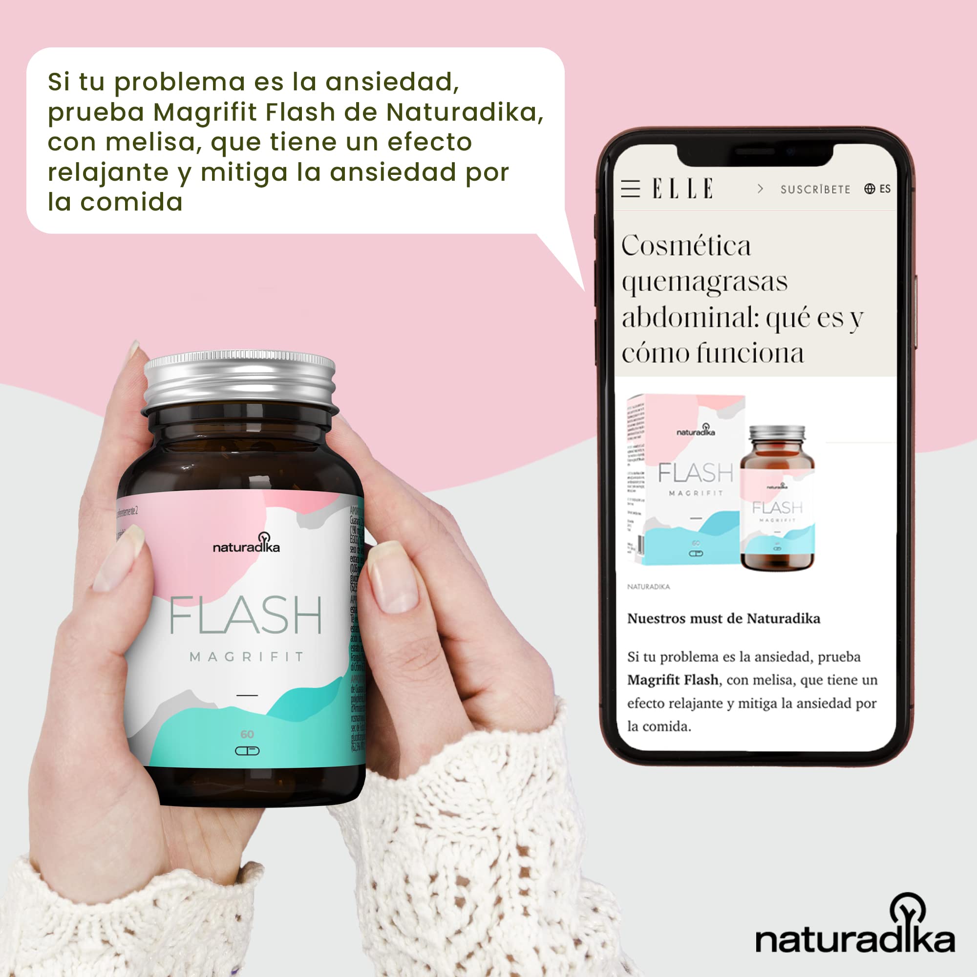 Magrifit Flash | Pastillas para Adelgazar Muy Rapido | Quemagrasas Efectivo para Mujer (15 días - Oferta Estándar)
