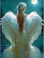 Vista 21 de SENQAO Kits de Pintura de Diamantes de Pavo Real para Adultos, Pintura de Diamantes de Pavo Real DIY 5D Taladro Completo Kit de Arte de Diamantes