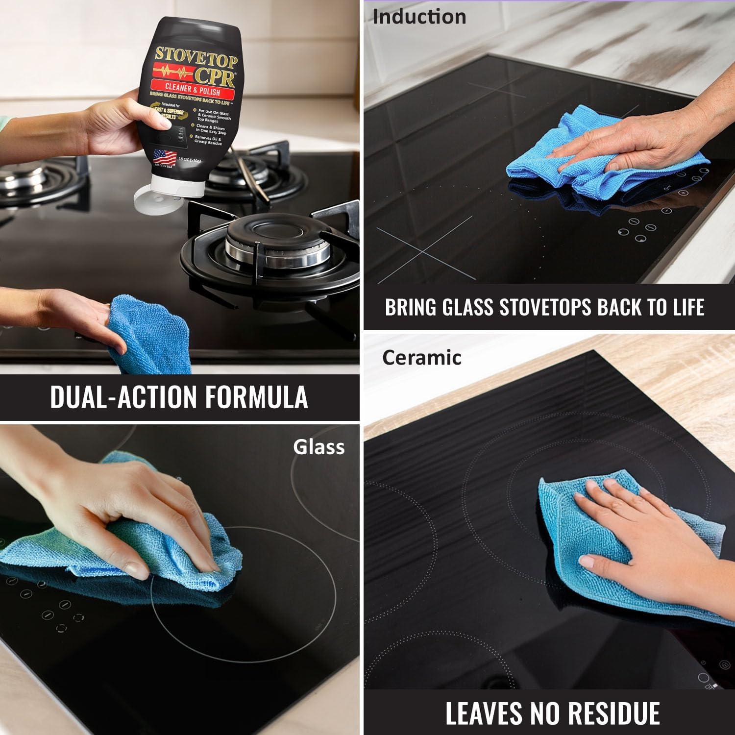 Leather CPR 18oz + Stovetop CPR 18oz with Scraper