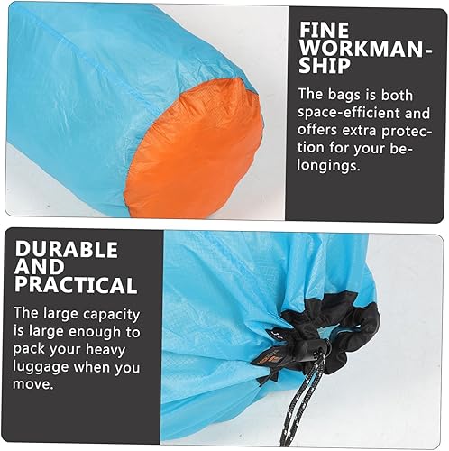 Miniatura 7 de CLISPEED Mochila de viaje, saco de dormir, mochila de viaje, sacos de gran capacidad, saco de dormir, soporte para bolsa de dormir, bolsa de