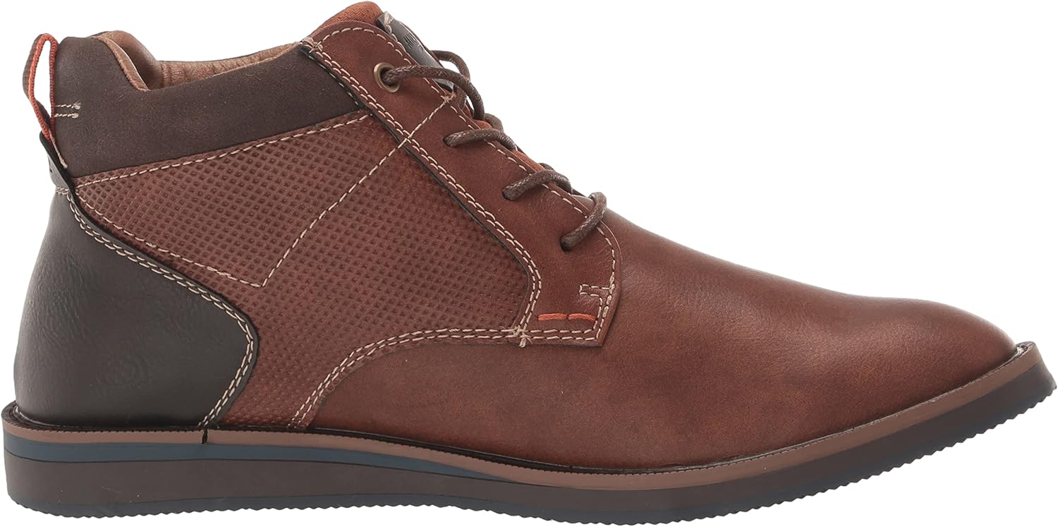 Nunn Bush Men's DC Circuit Plain Toe Chukka Boot With Memory Foam