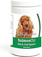Vista 166 de Healthy Breeds Golden Retriever - Aceite de salmón masticable suave, 90