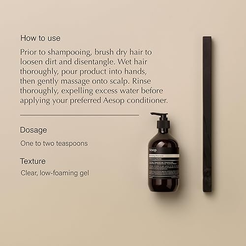 Miniatura 9 de Aesop Champú Suaviza el cabello, restaura el brillo Bergamota, incienso, Cedar Atlas 16.9 oz / 500mL
