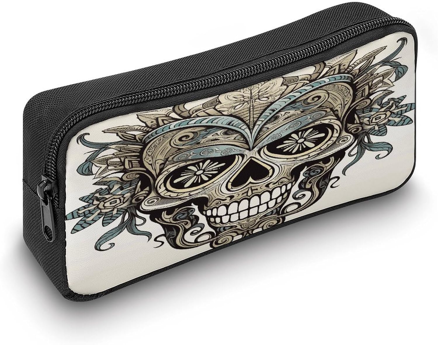 Art Skull Makeup Bag Toiletry Bag Cosmetic Bag image 5