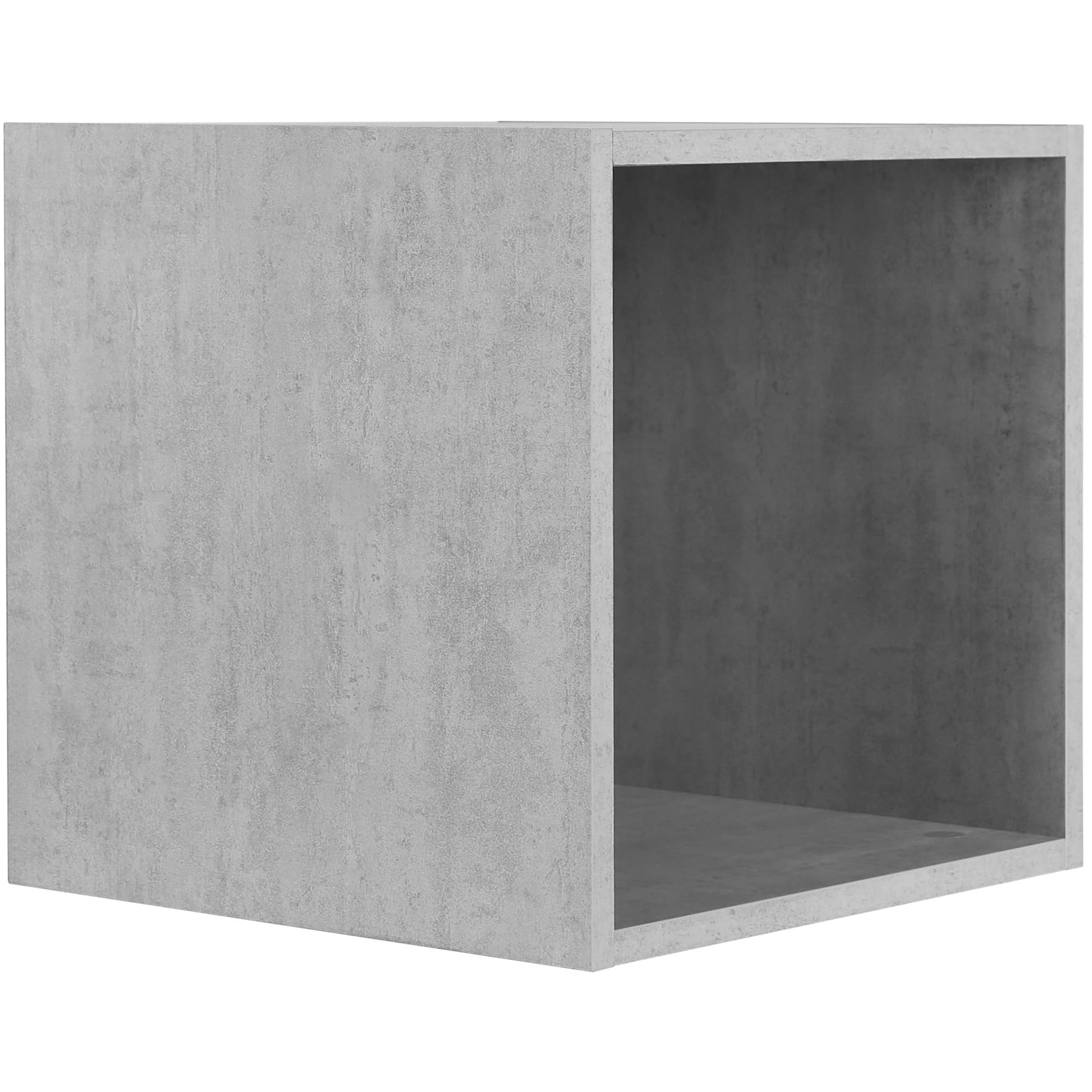 Charles Jacobs Vinyl Record LP Storage Box Unit - Concrete Effect - Medium
