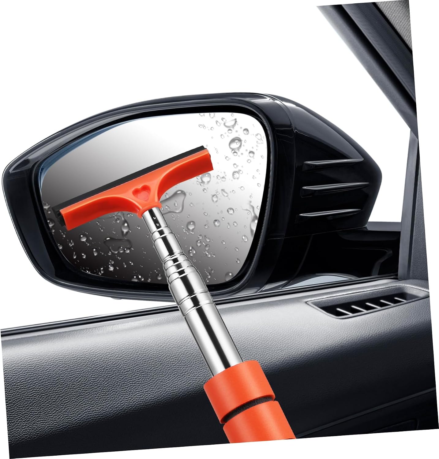 Versatile Car Squeegee Window Washing Tool Mirror Squeegee Gentle Cleaning Action