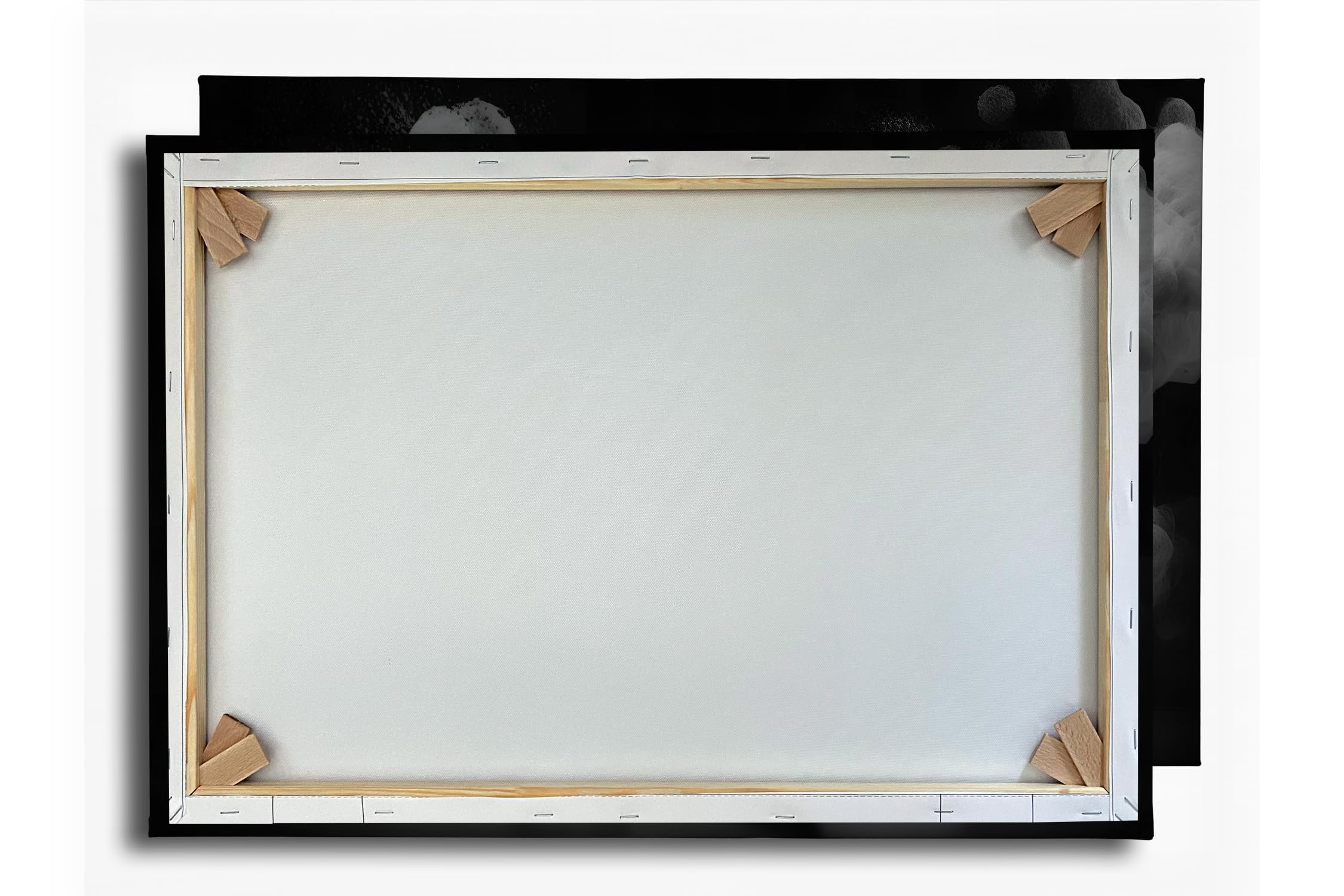 Leinwandbild Gaming trifft Farbe – Controller als Kunst in Bewegung. Format: 100x70cm Effekt:Schwarz&Weiß XXL Kunstdruck Bild auf Keilrahmen/Wandbild/Wohnzimmer Dekoration