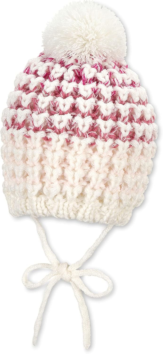 Sterntaler Strickmütze Bommel Hat for Babies