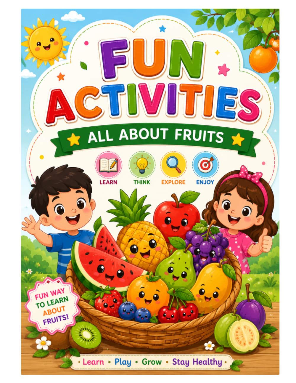 Fun activities: Color • Trace • Count • Learn