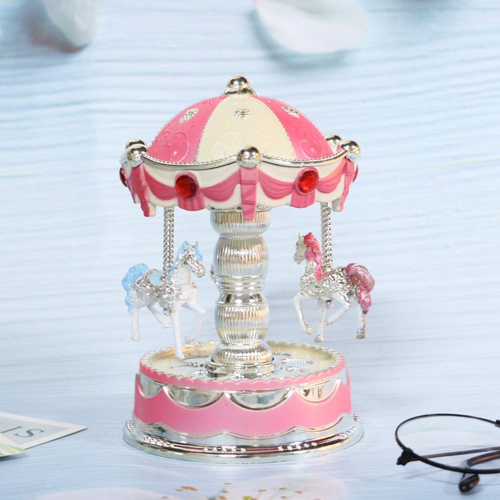 Amazon.co.jp: オルゴール、メリーゴーランドオルゴール、家庭用の長い