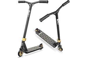 FUZION GOLD PRO X-3 2 Wheel Scooter - Gold