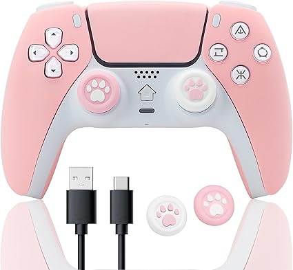 Amazon Co Jp かわいいワイヤレスコントローラー Ps 4用 Brhe Kawaii 交換用リモートゲームパッド 女の子用ゲームアクセサリー ジョイスティックタッチパッド 内蔵スピーカー Type Cケーブル付き プレイステーション 4 Pro スリム Pc用 ピンク ゲーム Amazon Co Jp かわいいワイヤレスコントローラー Ps 4用 Brhe Kawaii 交換用リモートゲームパッド 女の子用ゲームアクセサリー ジョイスティックタッチパッド 内蔵スピーカー Type Cケーブル付き プレイステーション 4 Pro スリム Pc用 ピンク ゲーム