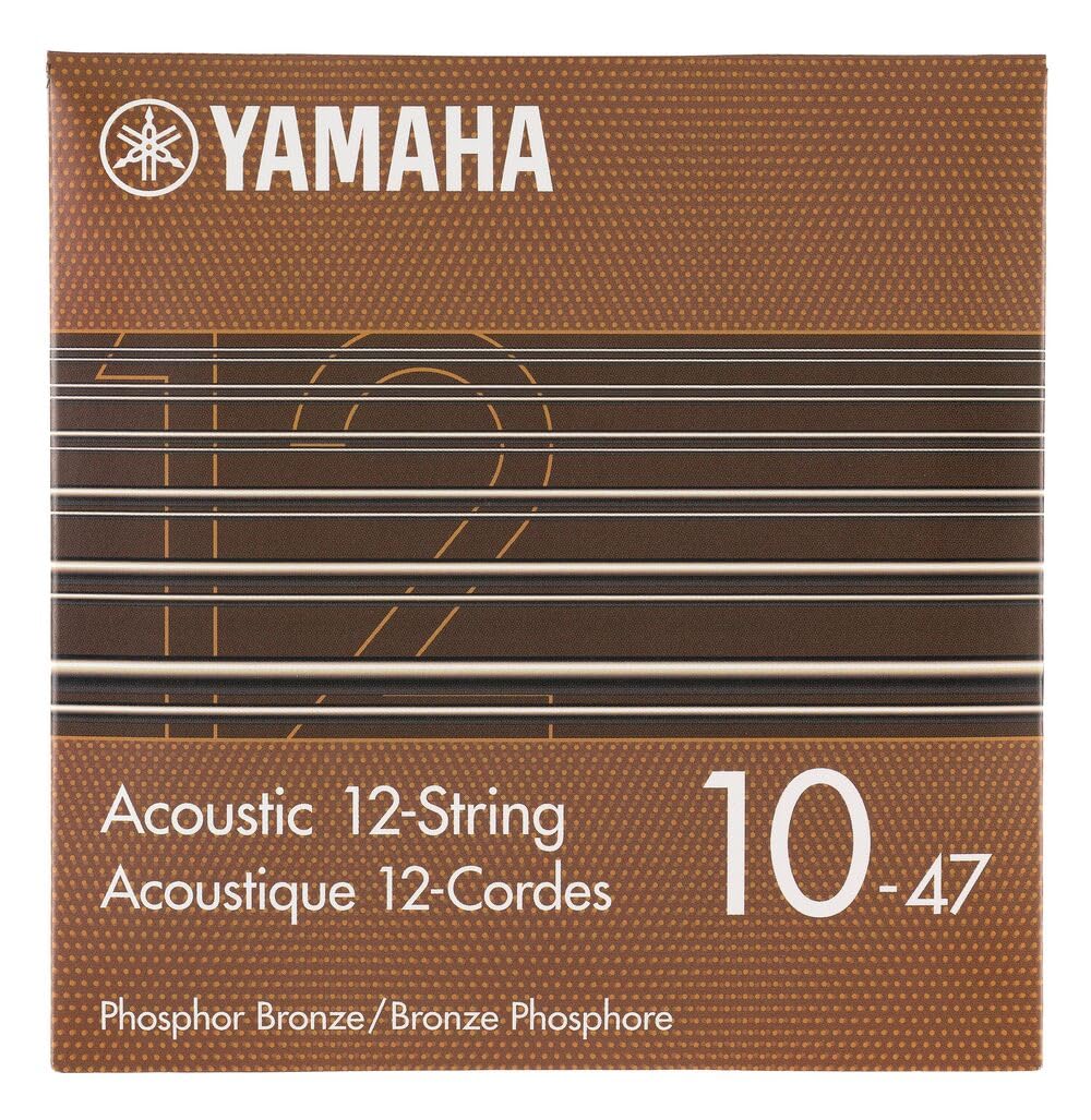 YAMAHA SA10P-12 Acoustic Guitar Strings – 12-String Light (010-047),Phosphor Bronze