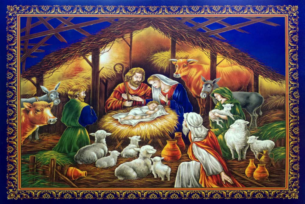 Erwachsenenpuzzle 2000 Teile Puzzle Große Skala Lernspiel für Kinder Jesus Puzzle Home Decor Kunst Geschenk