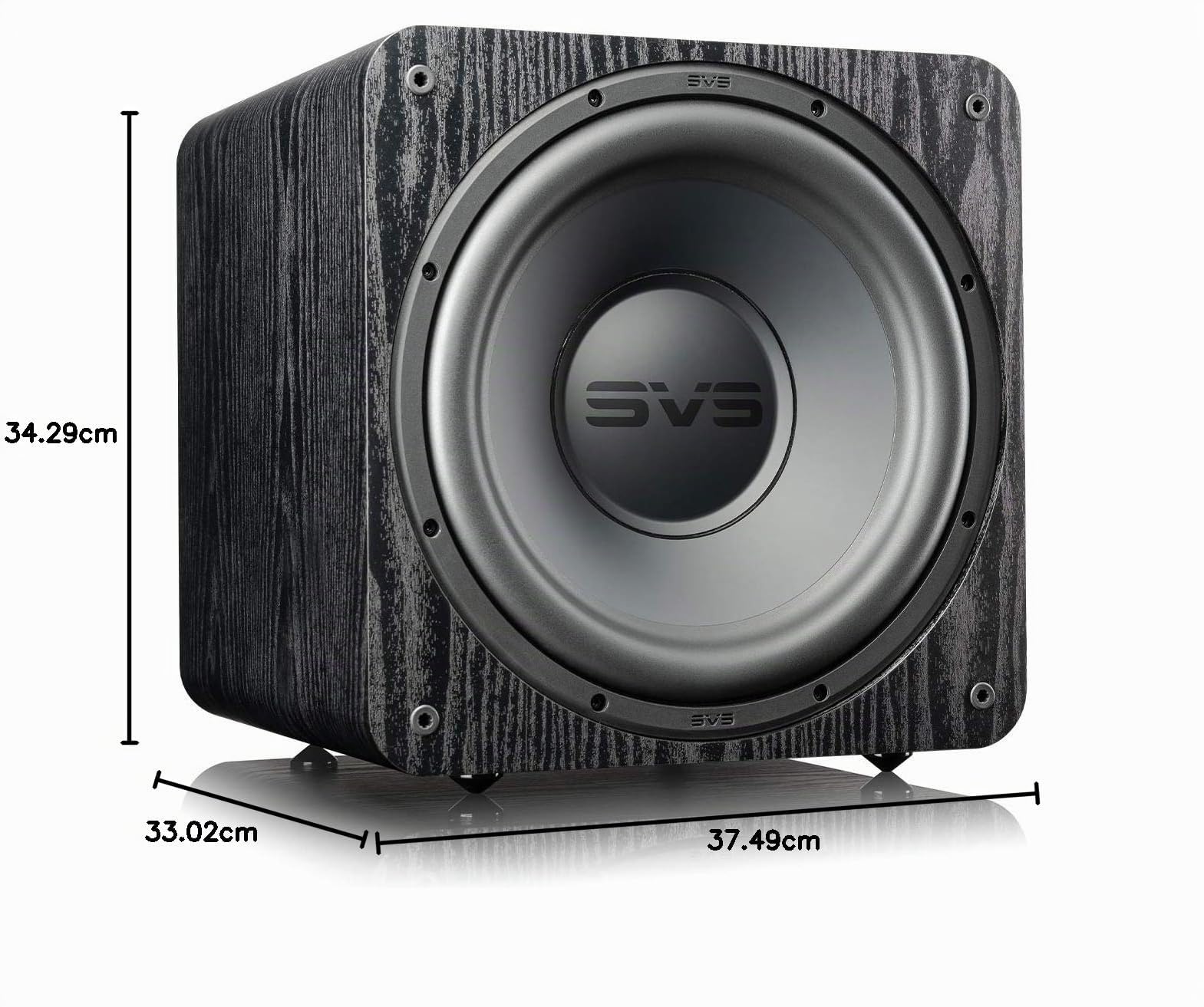 SVS SB-1000 Pro versiegelter Subwoofer (schwarze Esche)