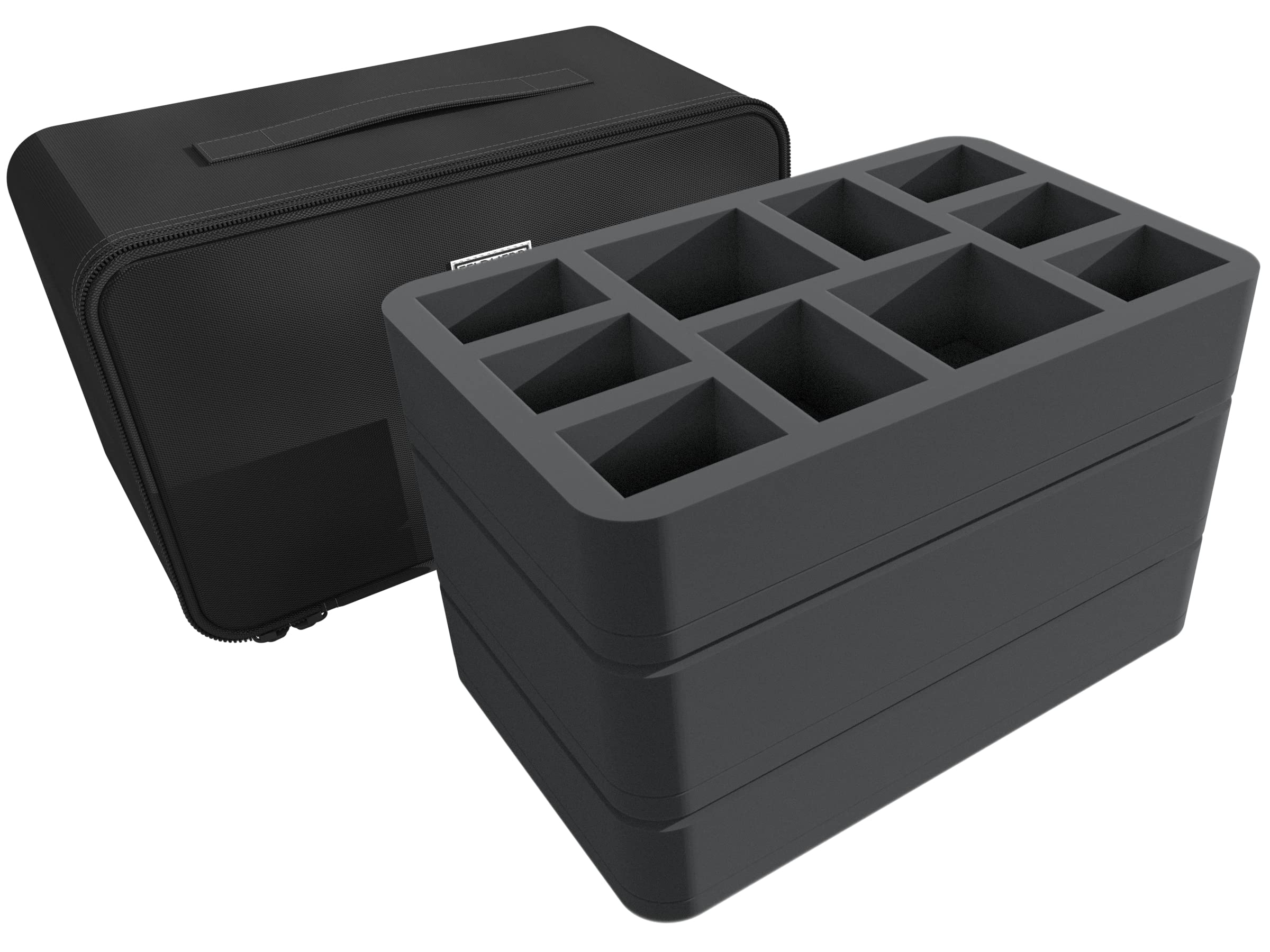 Sacoche Feldherr Mini Plus Warcry avec blocs de mousse pour 32 figurines de jeu - 8
