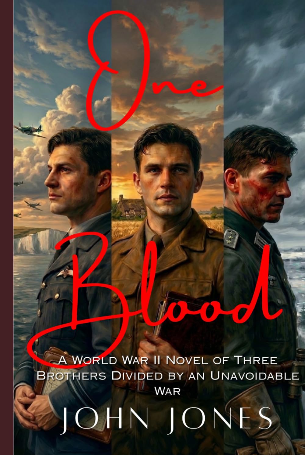 One Blood Three Uniforms: A World War II Novel of Three Brothers Divided By an Unavoidable War