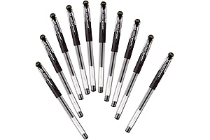 Uni-ball Signo DX 0.38 mm Gel Ink Pen - Black, 10-Count Pack