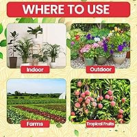 Vista 5 de Fertilizante de geranio de EZ-GRO 15-15-15 es un alimento vegetal para todas las plantas de geranio