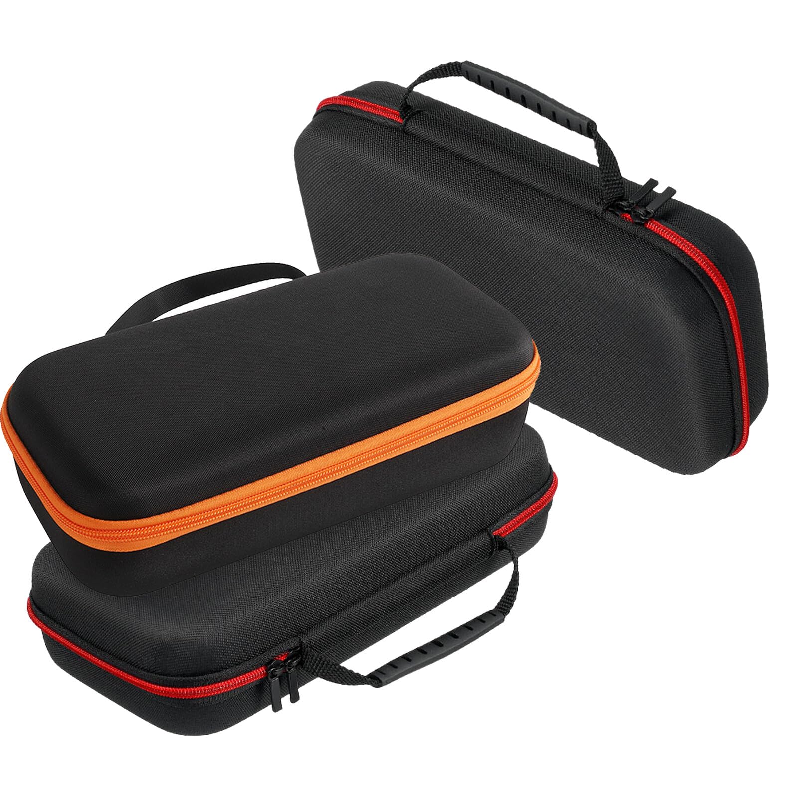 Ipetboom 3pezzi Custodia per Microfono Eva Scatola Organizer Portatile con Spugna per Doppio Microfono Protezione Antiurto per Riporre e Trasportare Accessori da Ktv e Concerti