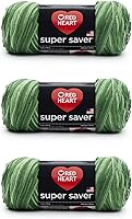 Vista 27 de Red Heart Hilo Super Saver, paquete de 3, Monet 3