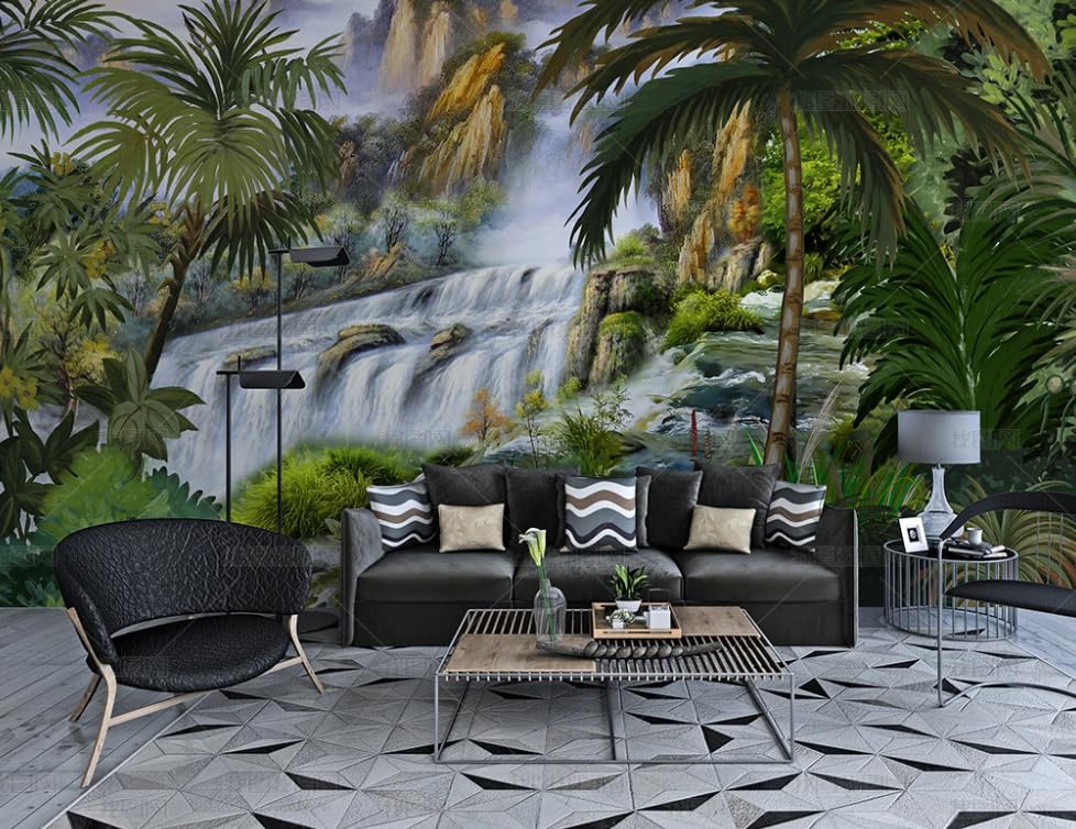 Papier peint intissé eau de rivière poster géant mural salon chambre 400x280