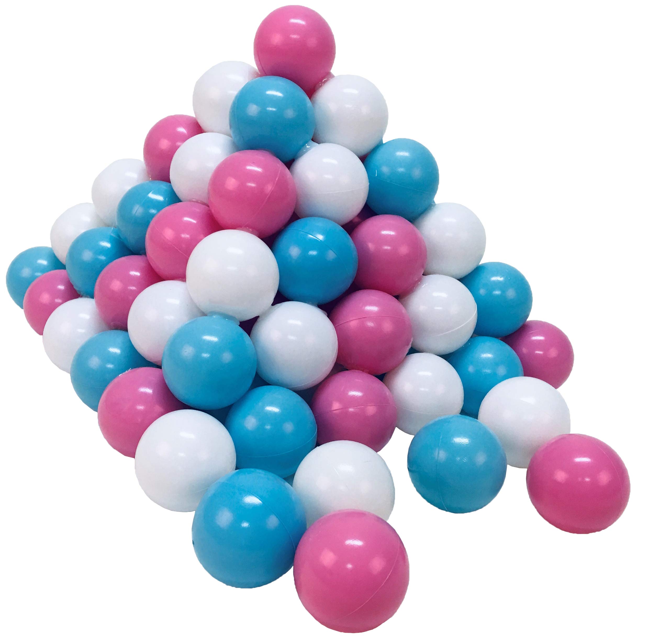 56730 Lot de 100 balles colorées d'env. 6 cm de diamètre 56730 Lot de 100 balles colorées d'env. 6 cm de diamètre